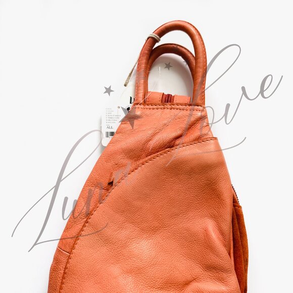 FREE PEOPLE We The Free Soho Convertible Sling Bag In Sunlit Brick NWT - Picture 3 of 10